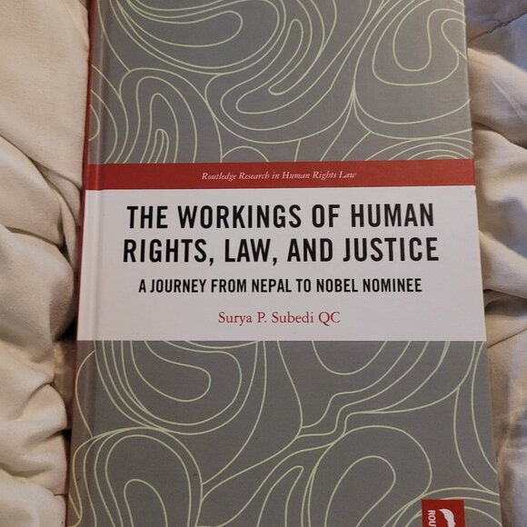 The Workings of Human Rights Law and Justice ROUTLEDGE Hardcover nepal to nobel - Picture 1 of 2